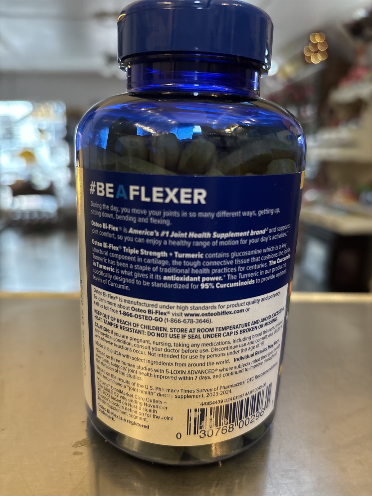 Osteo Bi-Flex Joint Health Triple Strength + Turmeric 220 ct expire 07/2028