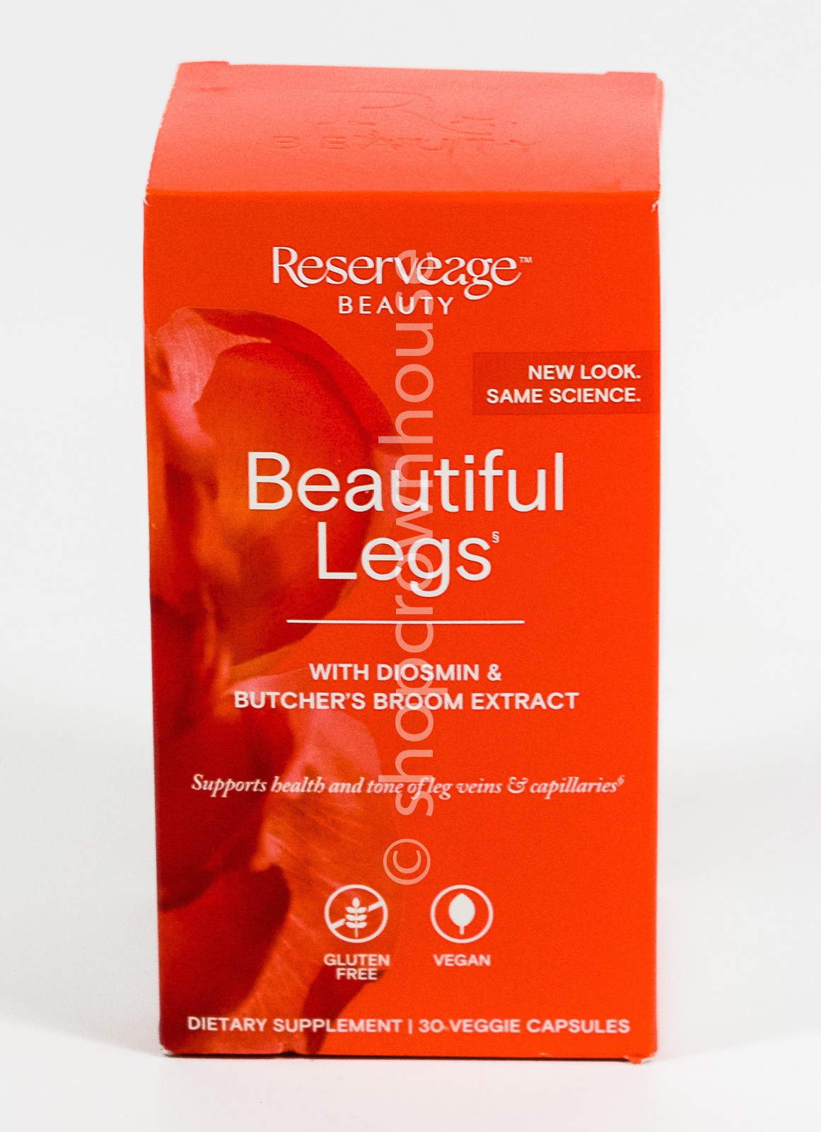 Reserveage BEAUTIFUL LEGS 30 veggie capsule Diosmin Butchers Broom 08/2026