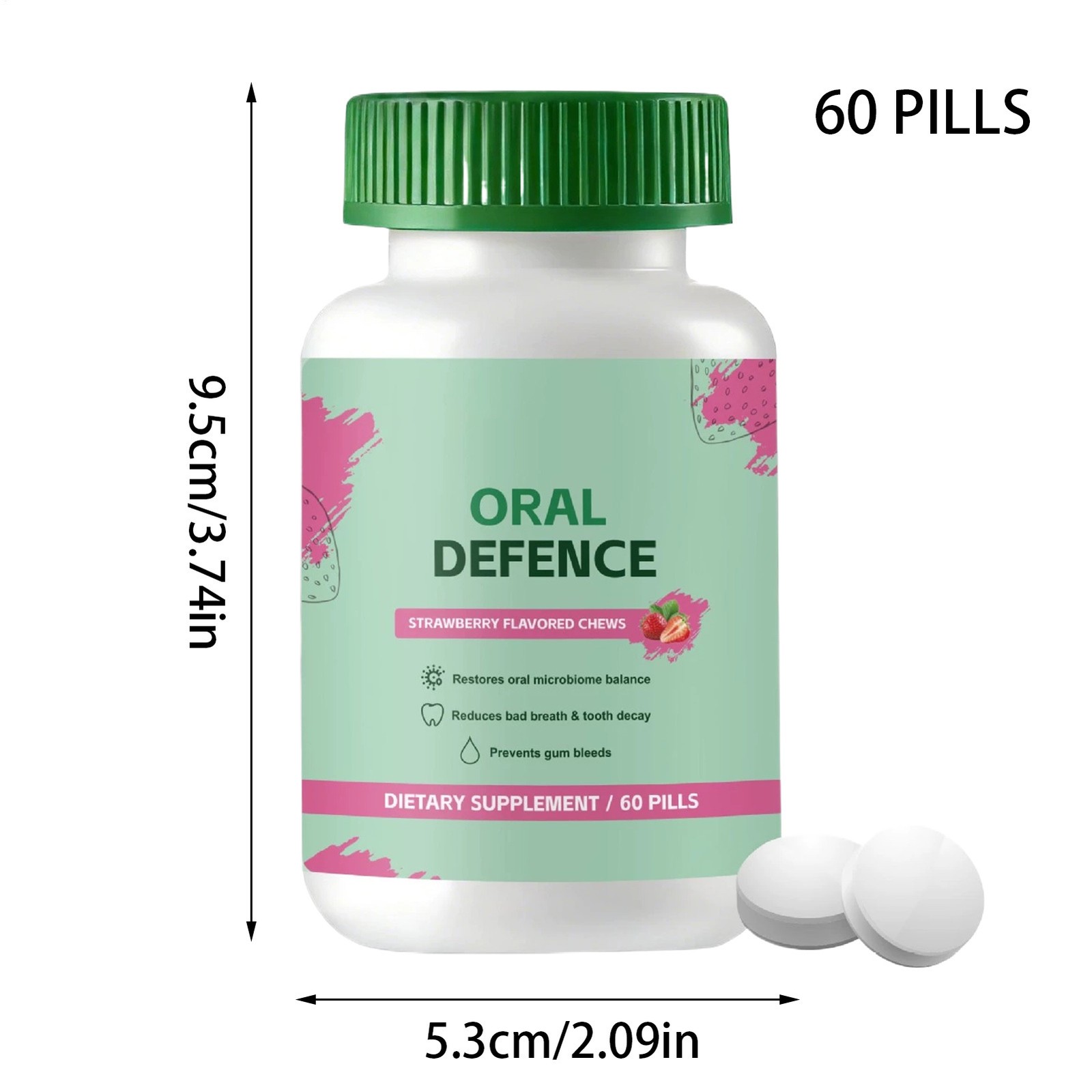 Oral Oracare Defence – Oral Probiotics Supplement for Fresh Breath , Teeth