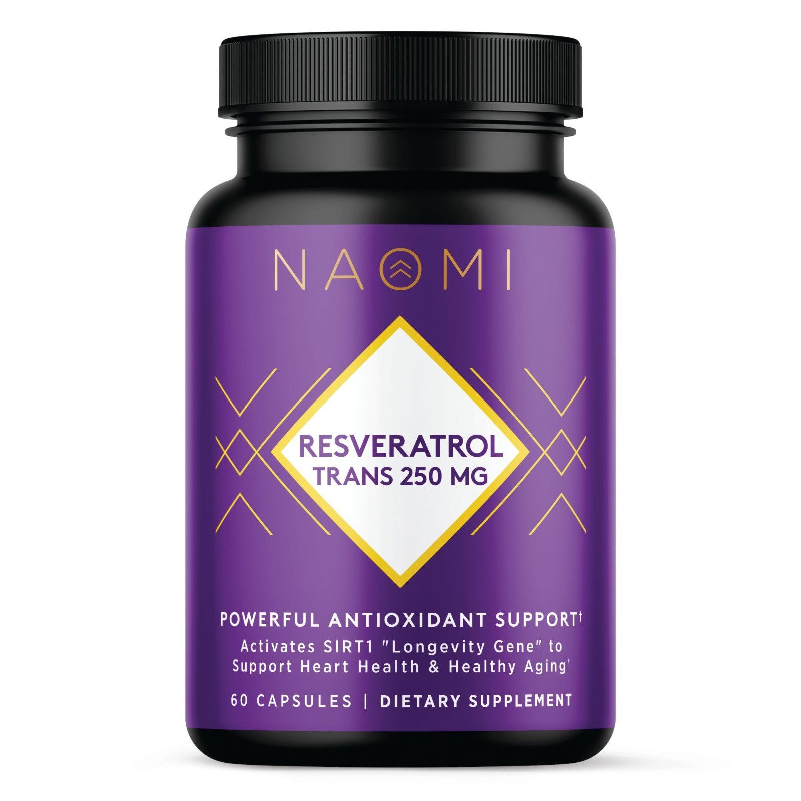 Organic Resveratrol 250mg + Quercetin – Cardiovascular Support, Antioxidant, Veg