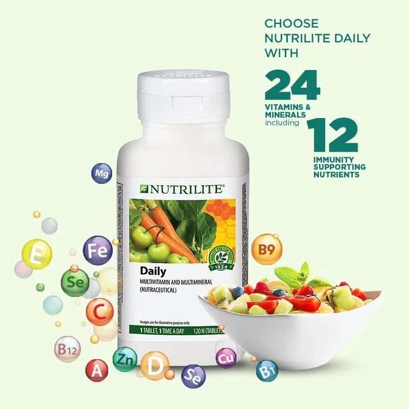 2X Amway NUTRILITE Daily Multivitamin Tablets | Pack Of 240 Tablets | FREE SHIP