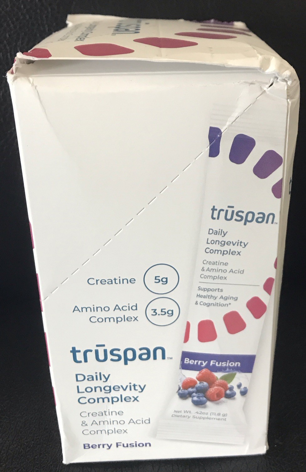 Truspan Daily Longevity Complex (30 Stick Packs) Berry Fusion