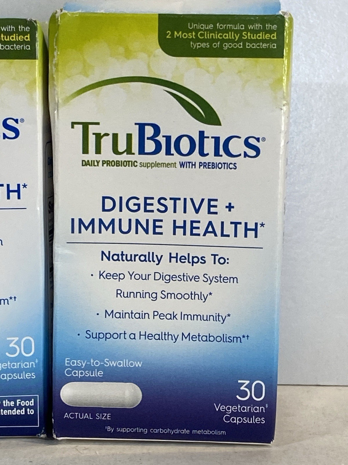 3x TruBiotics DIGESTIVE & IMMUNE HEALTH Daily Probiotic 30ea 2027 Sealed