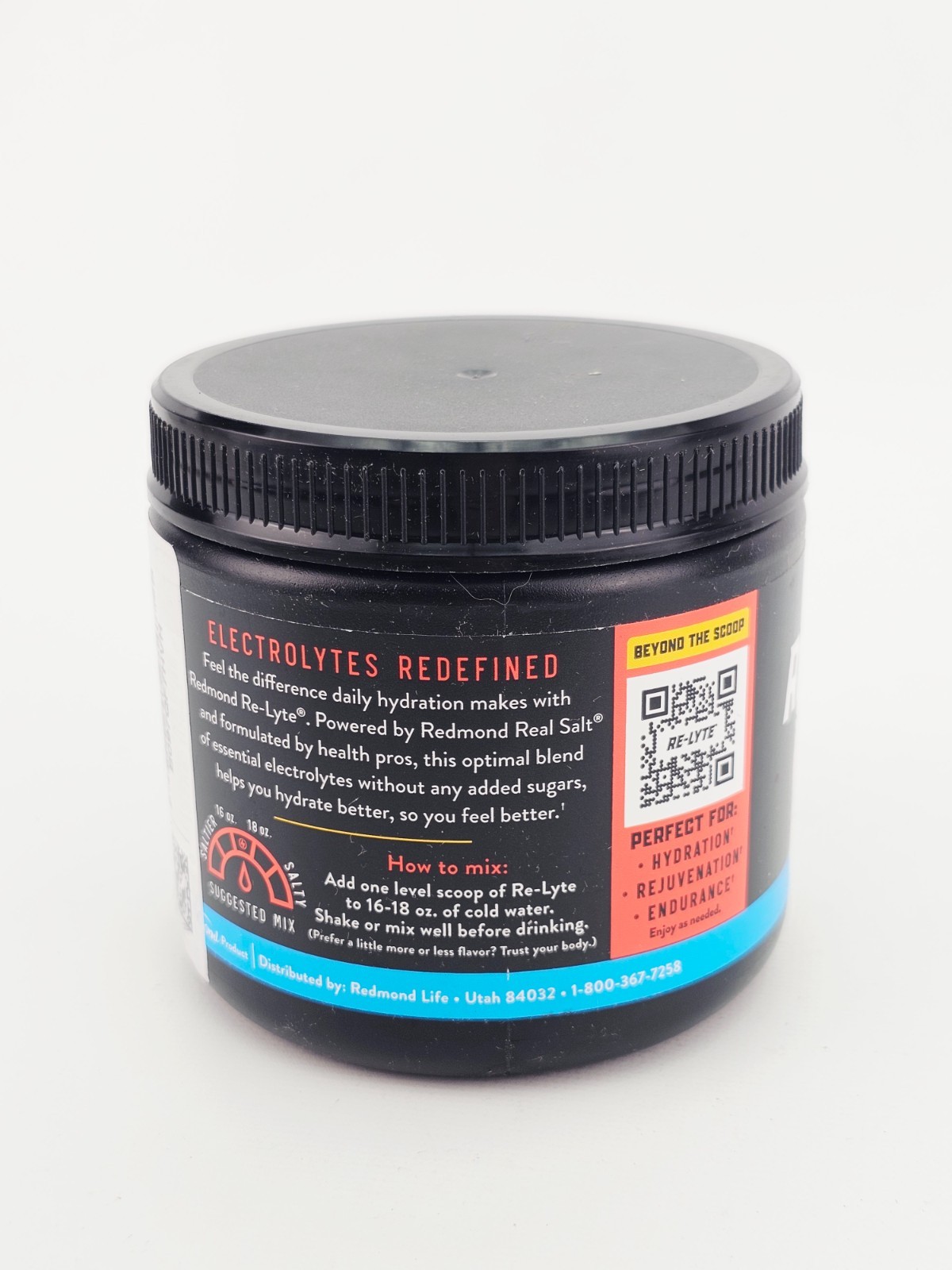 Redmond Re Lyte Hydration Electrolyte Powder Strawberry Lemonade 13.4oz