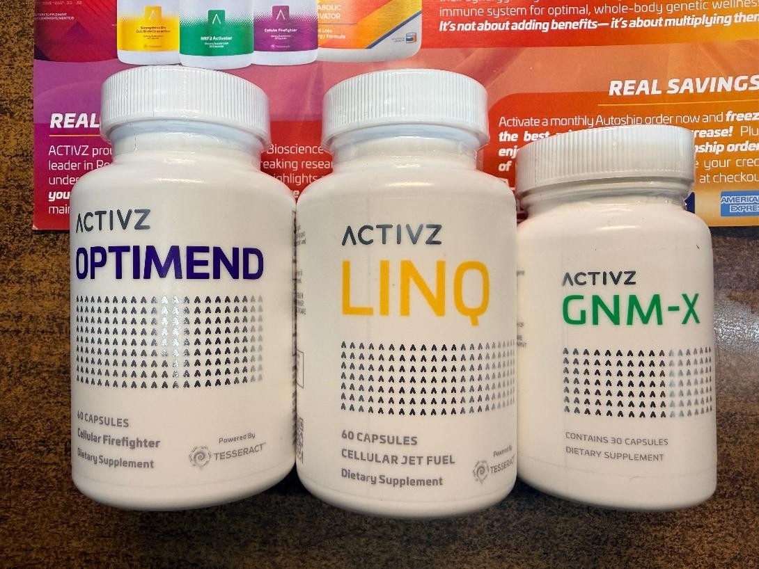 ACTIVZ LINQ Advanced Epigenetic Formula Brain Gut Skin & Immune 60 EXP 12/2027