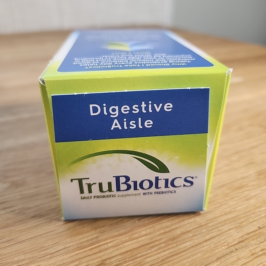 Lot of 3 TruBiotics Daily Probiotic With Prebiotics 30 Capsules Each Exp 9/2027
