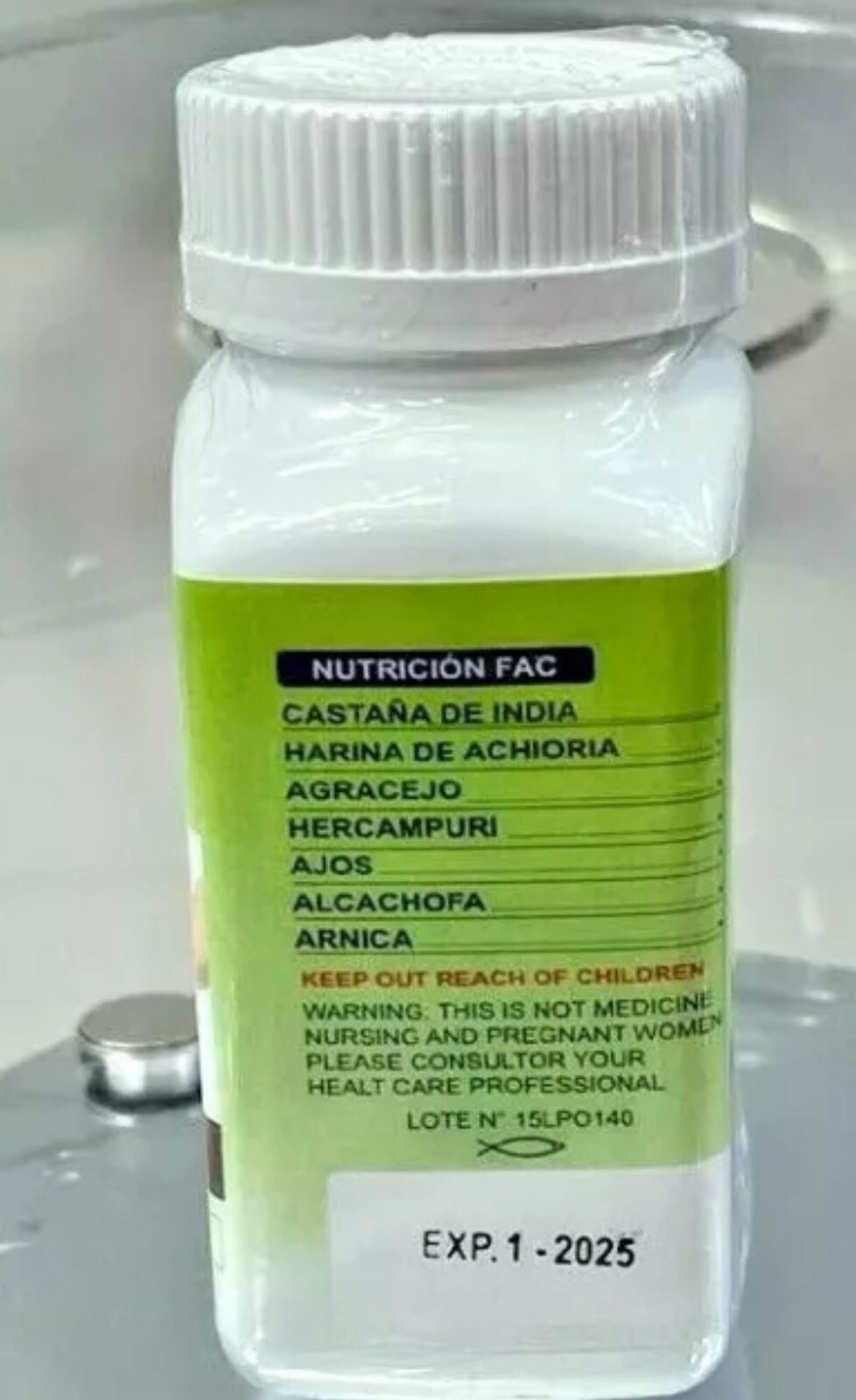 Nuevo Sellado Varic. Forte Castana de India 500mg Capsules 90
