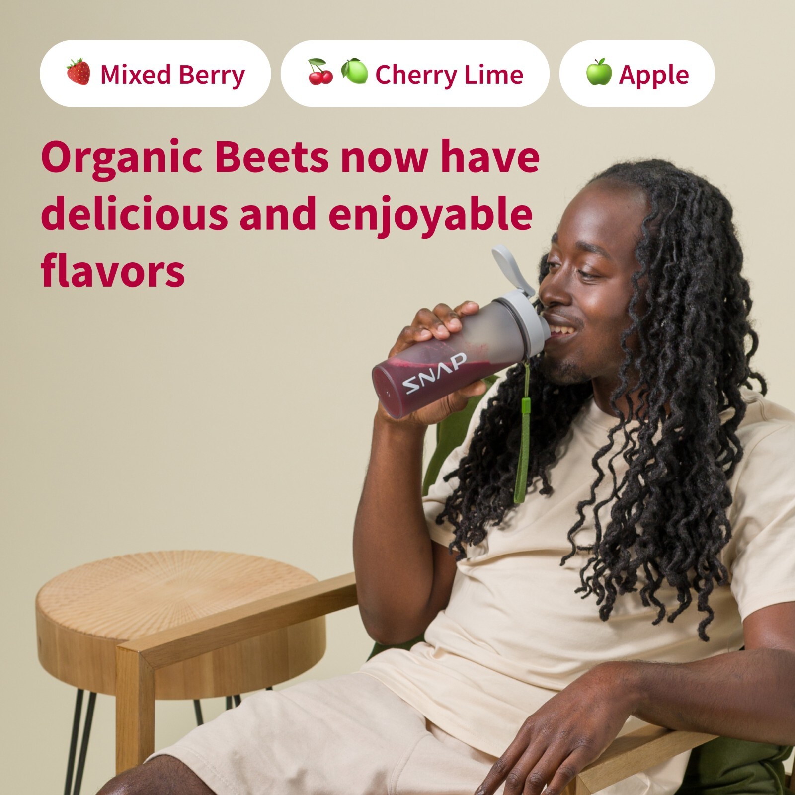 Original Organic Berry Beet Root Nitric Oxide Powder, Heart & Blood Pressure