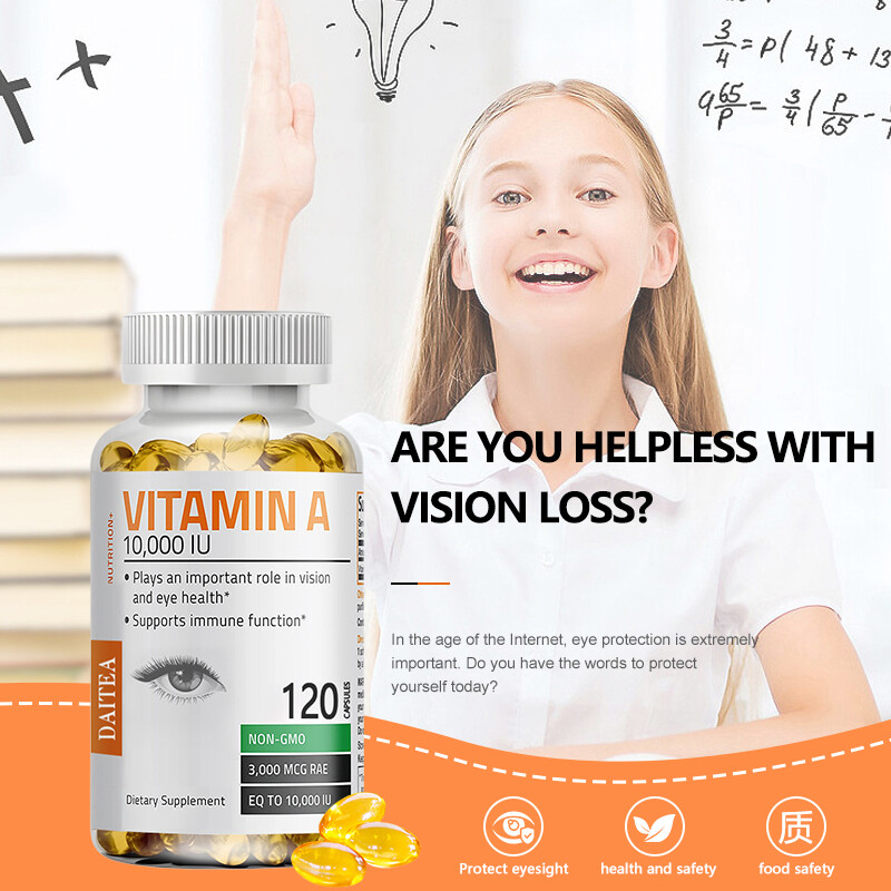 Vitamin A10000 IU Capsules – Supports Immune and Eye Health