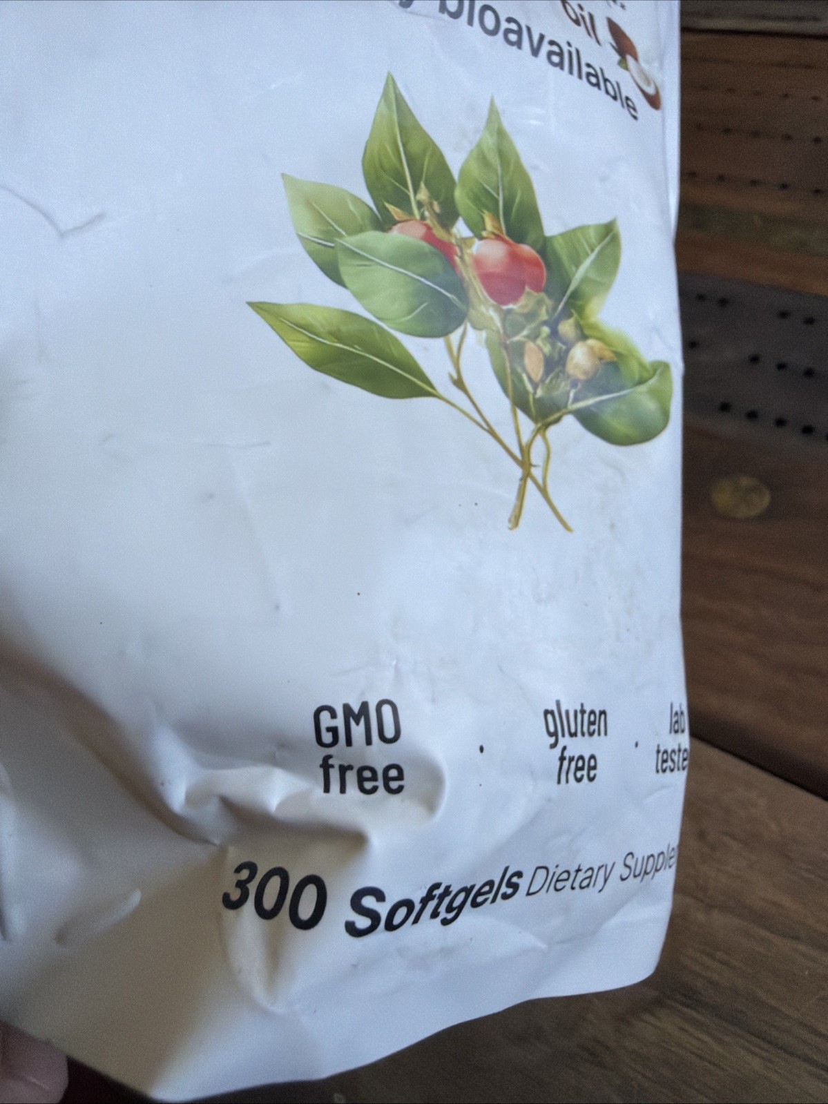 Micro Ingredients Ashwagandha Made with MCT Oil 300 Softgels Sealed Exp 02/2027