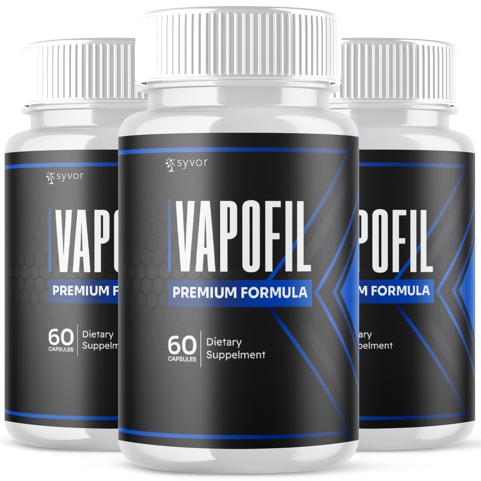 1-5 Pack Vapofil Advanced Male Pills Vapo Fil Formula Supplement 60 Capsules-US
