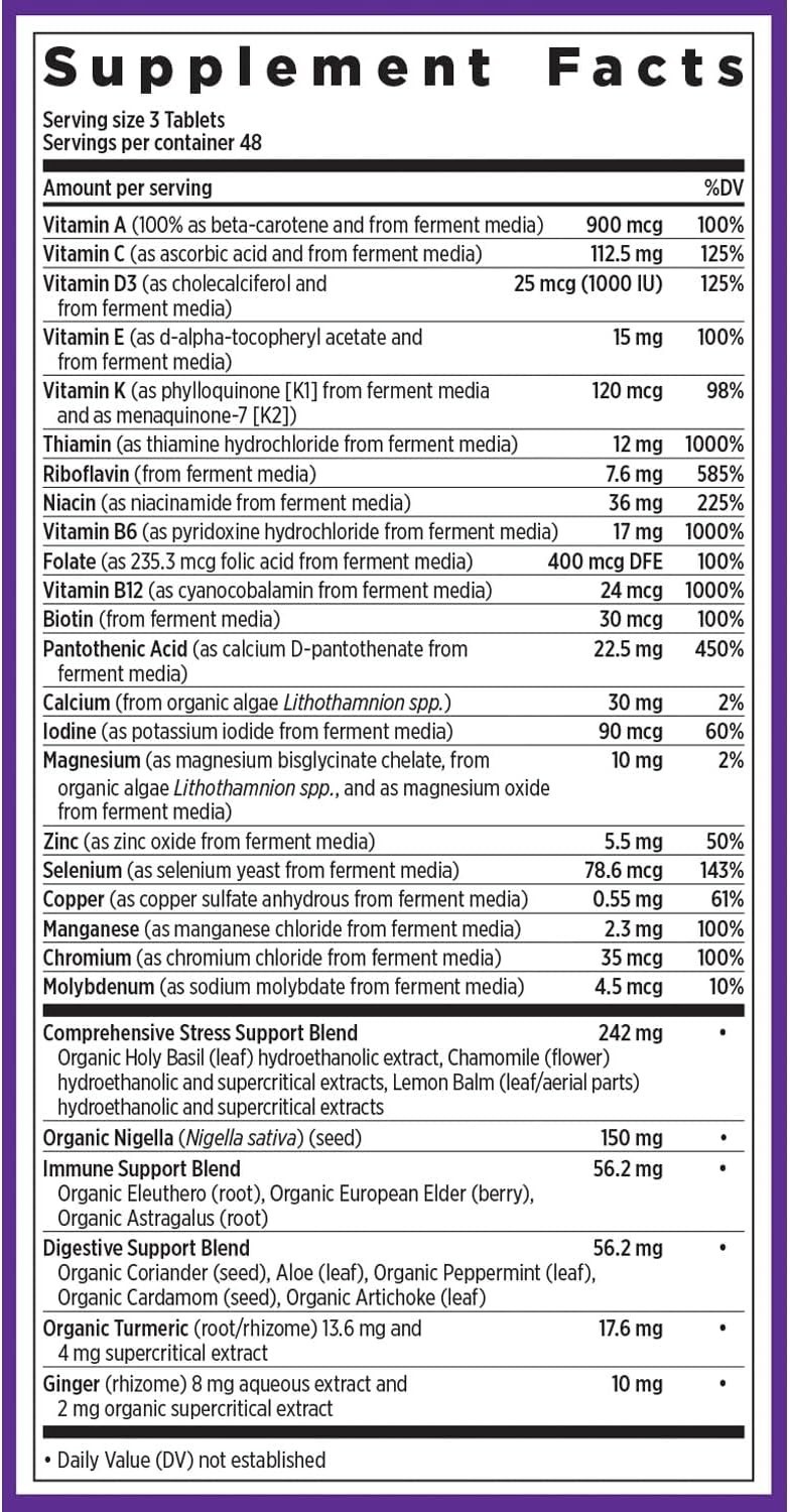 New Chapter, Perfect Calm Multivitamin, 144 Vegetarian Tablets