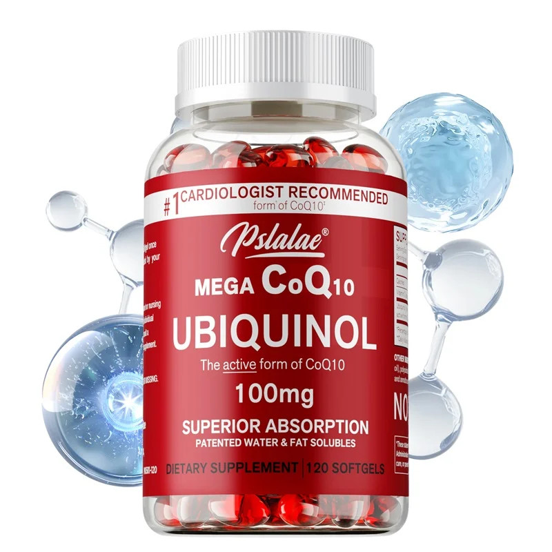 Mega CoQ10 Ubiquinol 120pcs – Promotes Heart Health & Cellular Energy Production