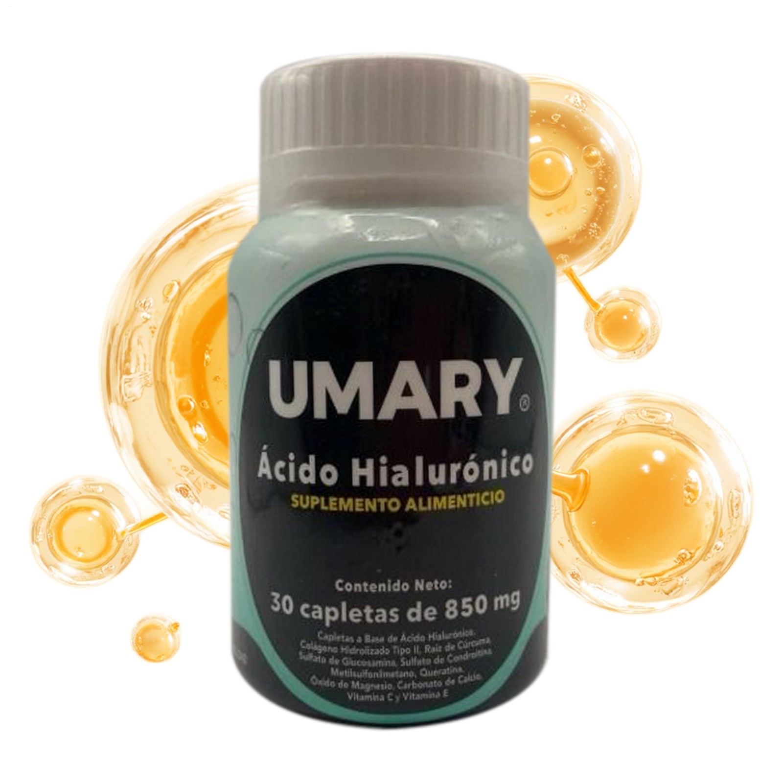 Acid Hyaluronic 30 Caplets 850mg 4PCS