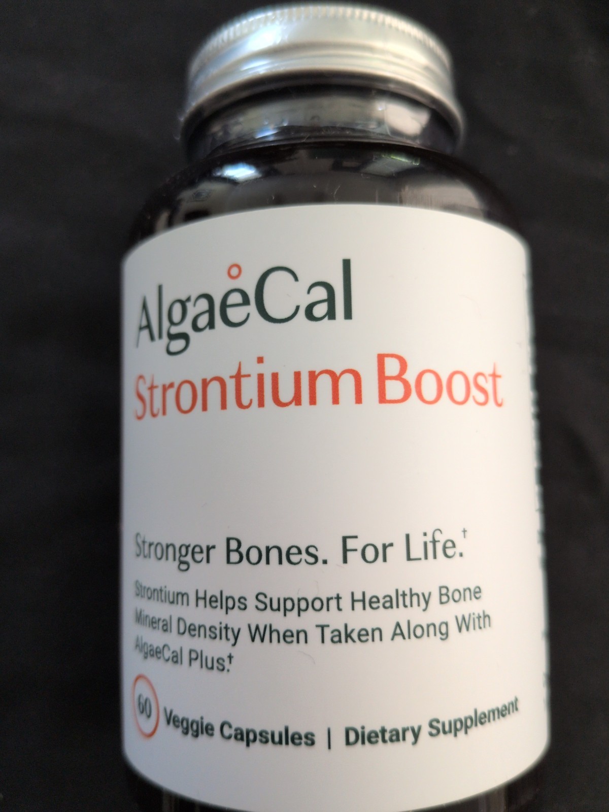ALGAECAL Bone Builder Pack, Calcium + Strontium for Bone Density, 1 Month