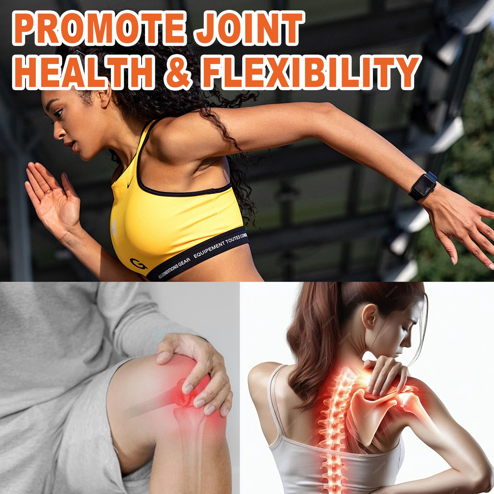 Triple Action Joint Collagen – Chondroitin Sulfate,Turmeric, Hyaluronic Acid