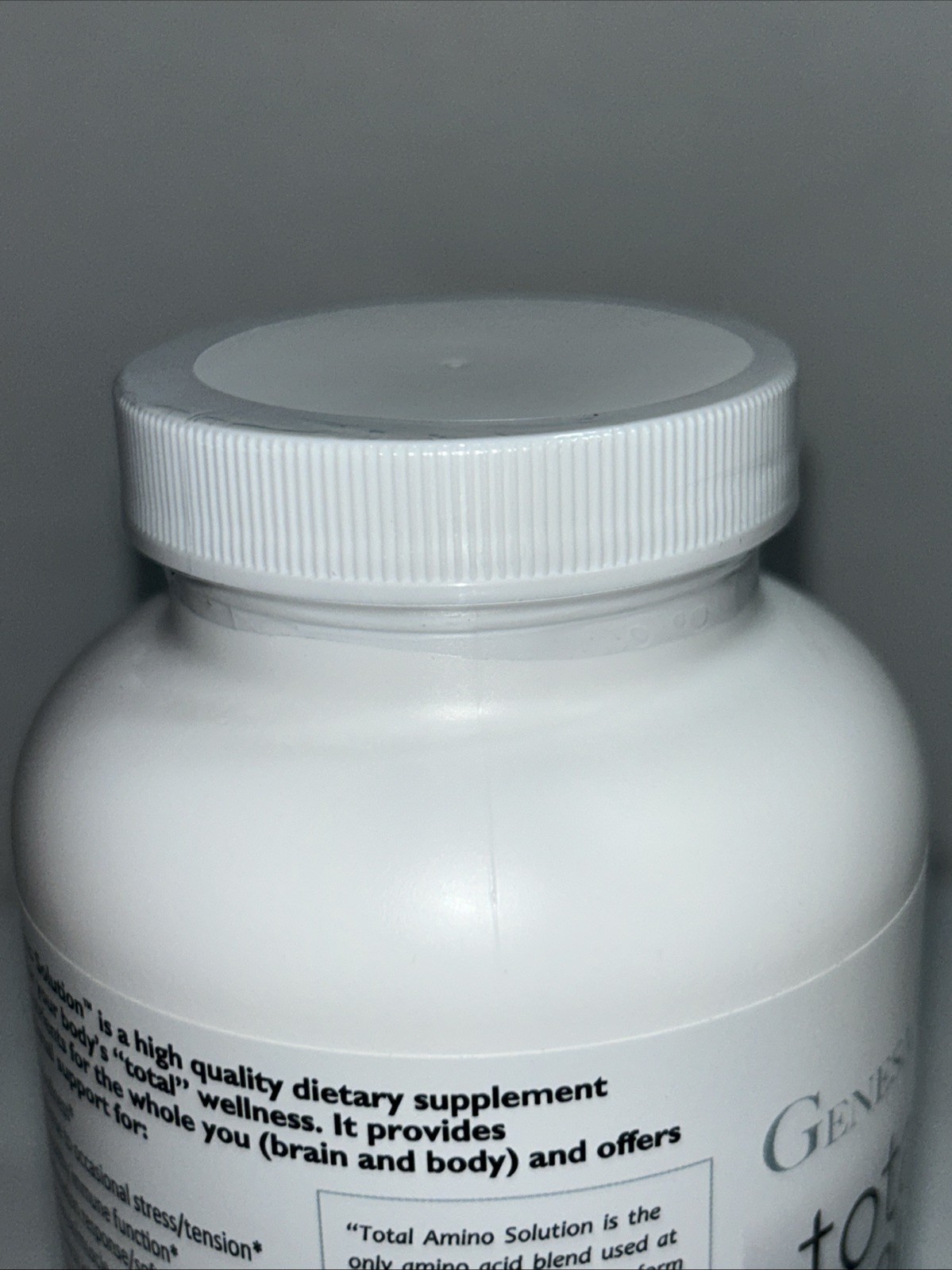 Sealed Total Amino Solution Supplement 180 Caps