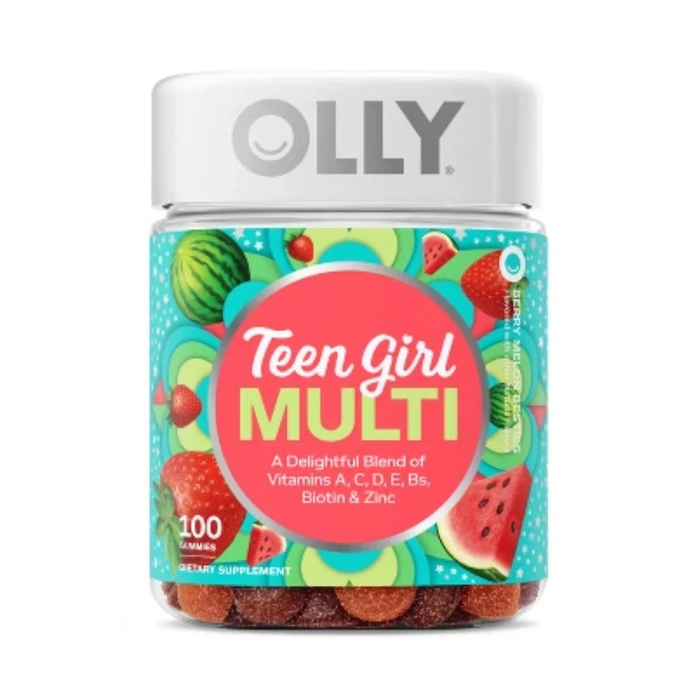 OLLY Teen Girl Multivitamin Gummies EXP 07/2026