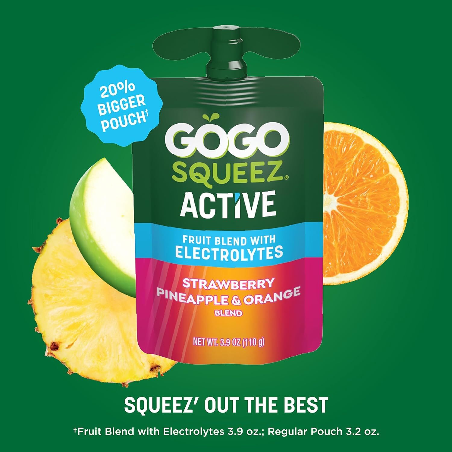 Active Fruit Blend with Electrolytes | 18-Count Variety Pack |