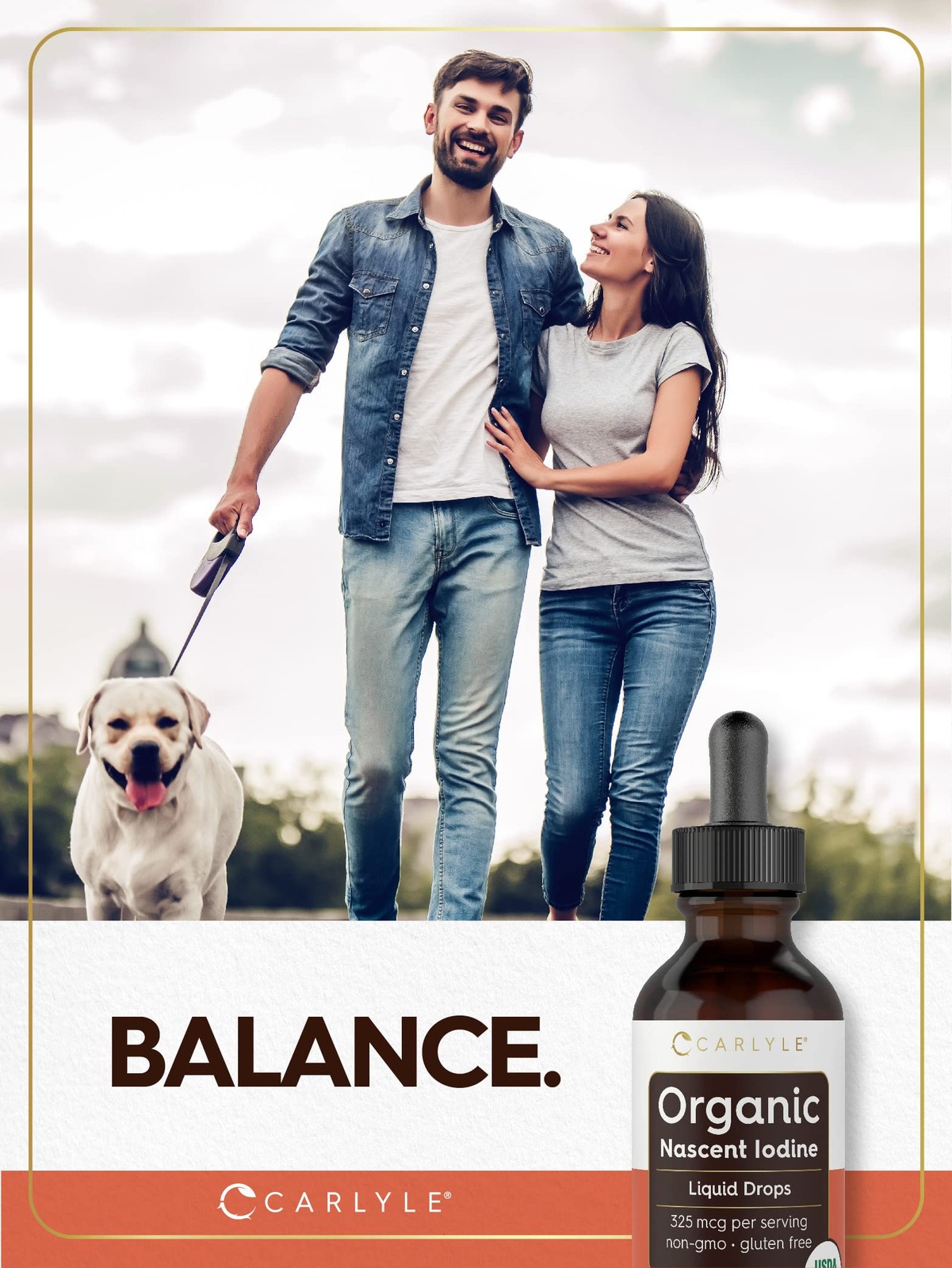 Carlyle Organic Nascent Iodine Liquid Drops | 2 fl oz | 2 Fl Oz (Pack of 1)