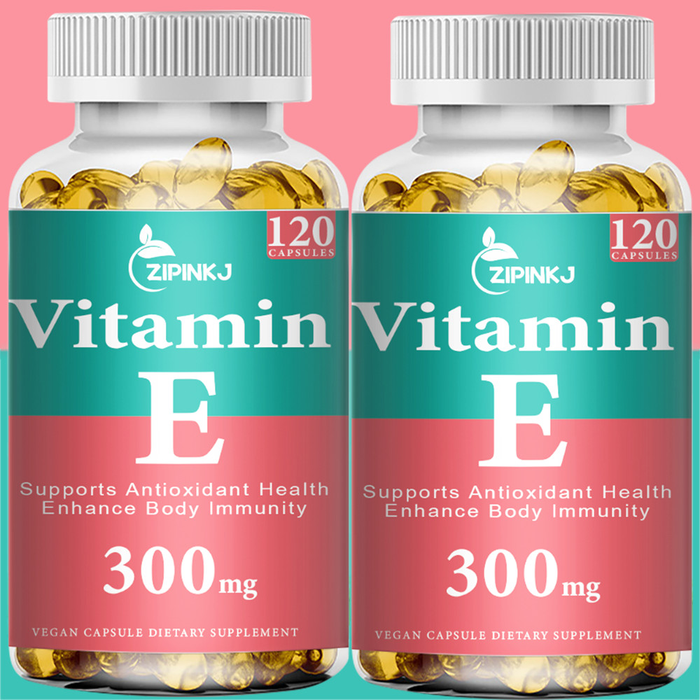 2Pack Vitamin E Softgels 800IU Supplements, Natural Antioxidant & Immune Support