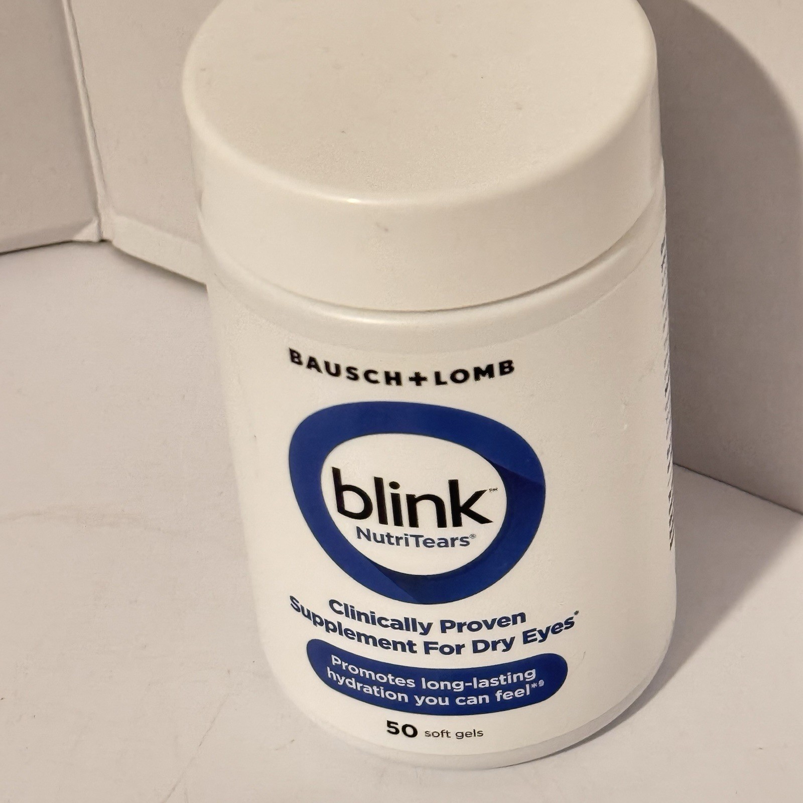 2 PACK Blink NutriTears Supplement for Dry Eyes Clinically Proven Exp 7/2027 NEW