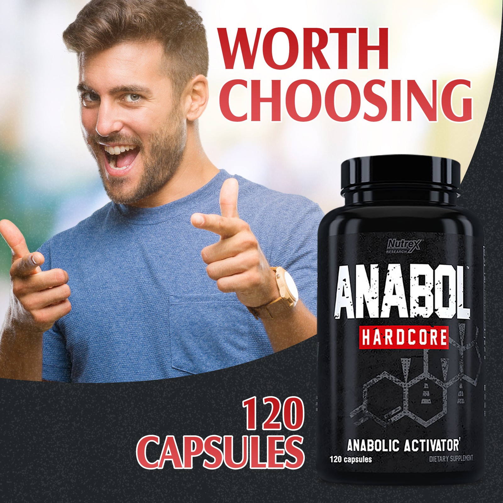 Anabolic Activator – Muscle Enhancers, Boost Metabolism, Reduce Fatigue