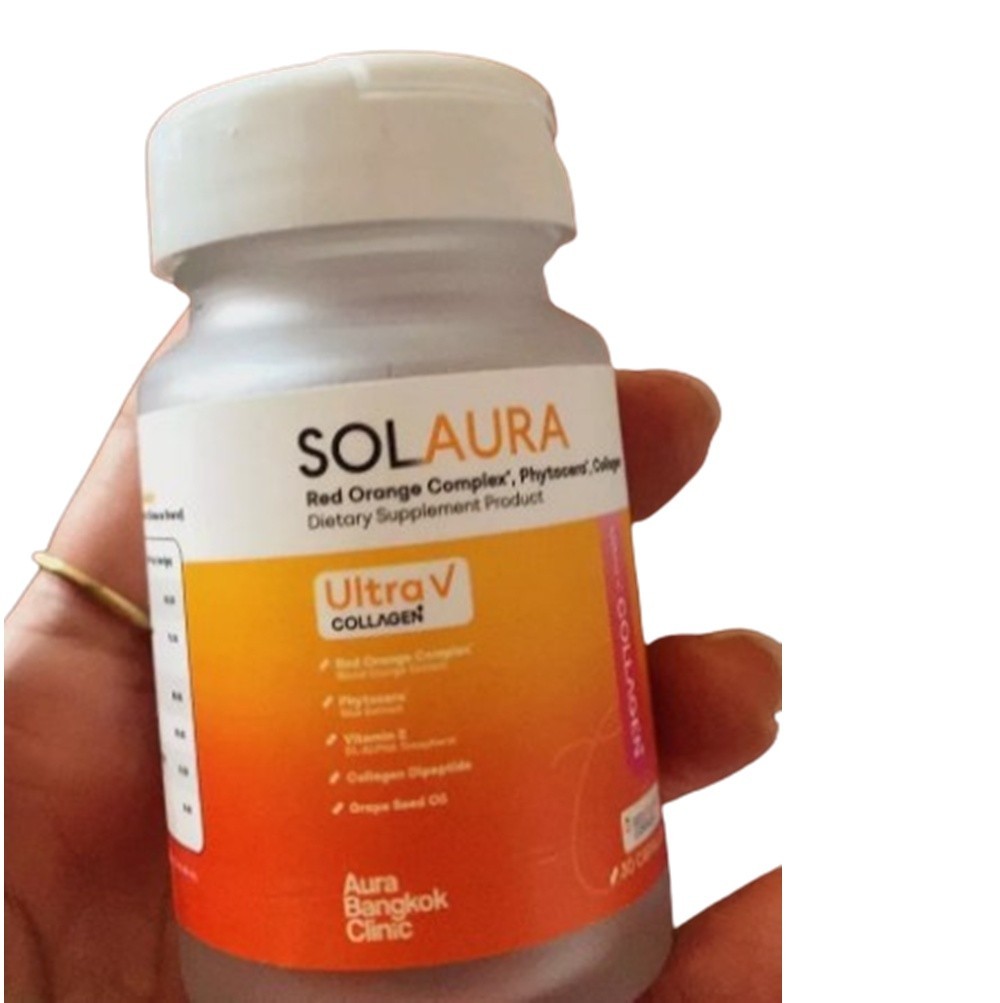 6X SOLAURA Vital IV+ & Ultra V Collagen Vitamin Grape Seed Extract Skin Care Wel
