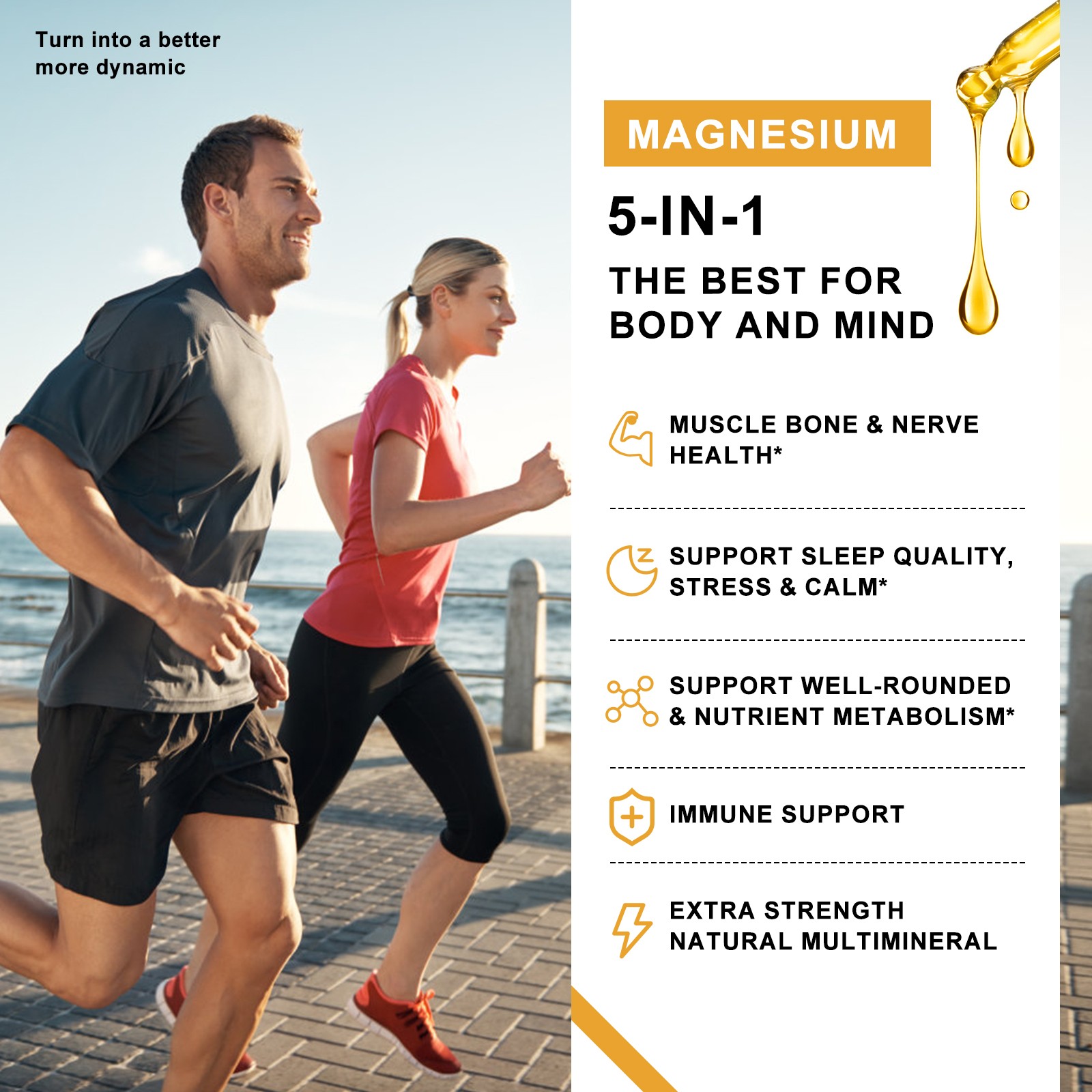 Potassium Magnesium Supplement Liquid – High Absorption Calm Magnesium Complex