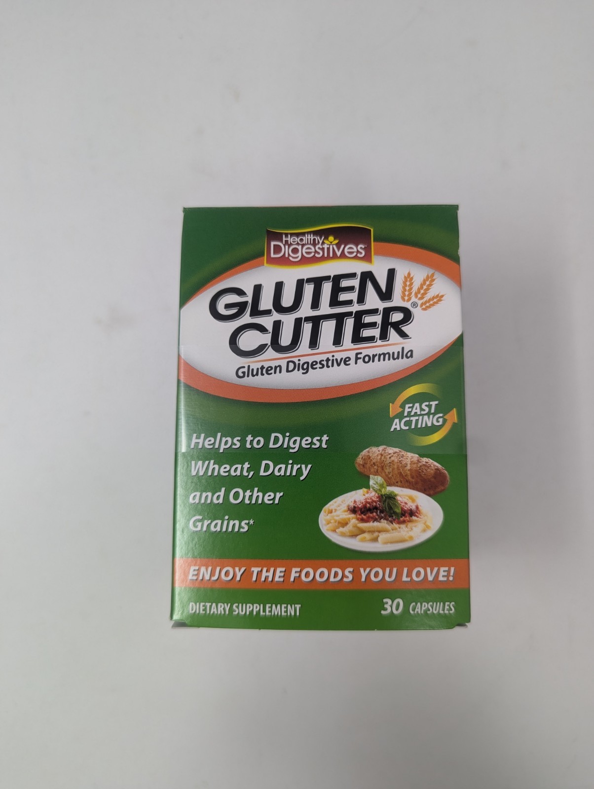 3 PACK Healthy Digestives Gluten Cutter Helps Digest Grains 30 Capsules