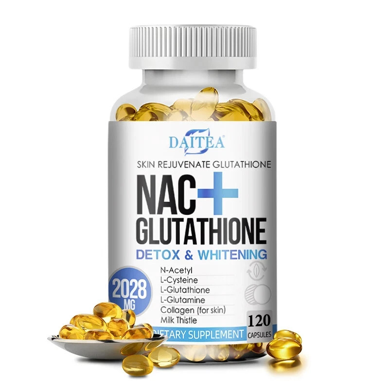 Nac Glutathione Collagen Softgel Skin Whitening Anti-Aging Antioxidant ImmuneNEW