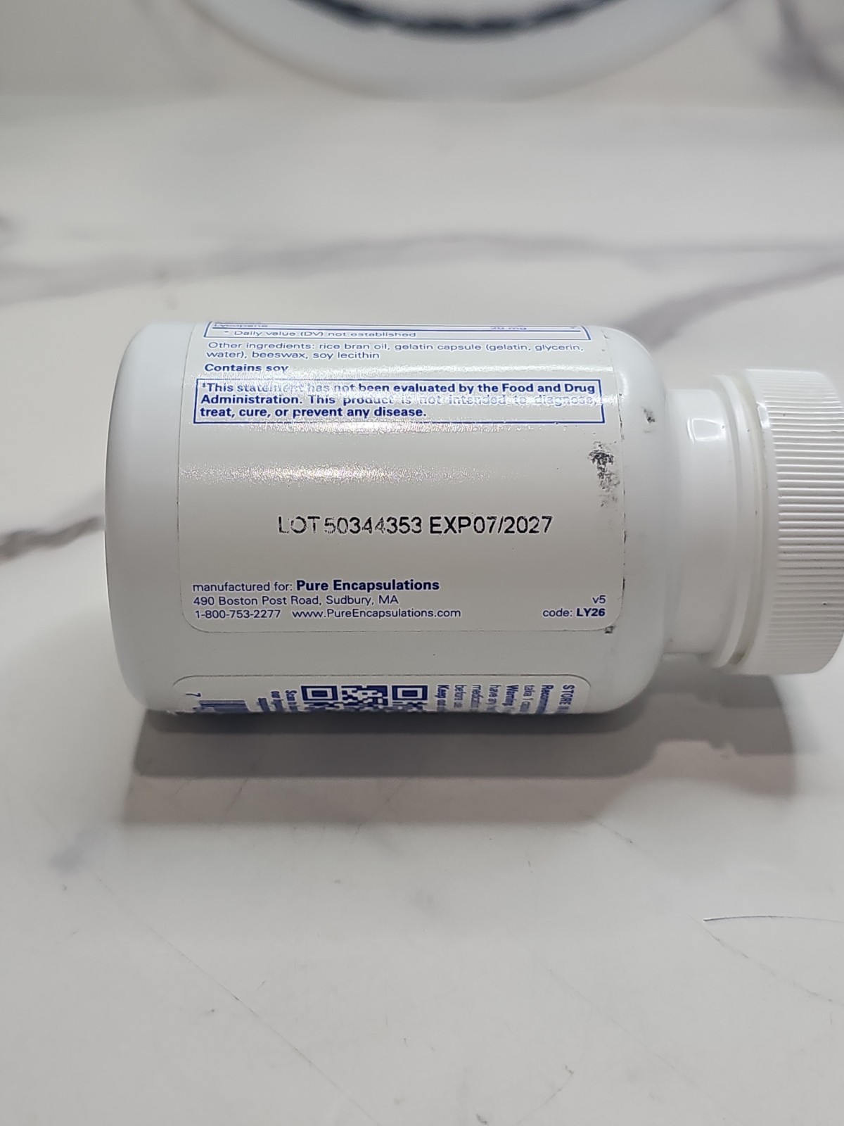 Pure Encapsulations Lycopene 20 mg, 60 Softgels.. Exp 07/2027
