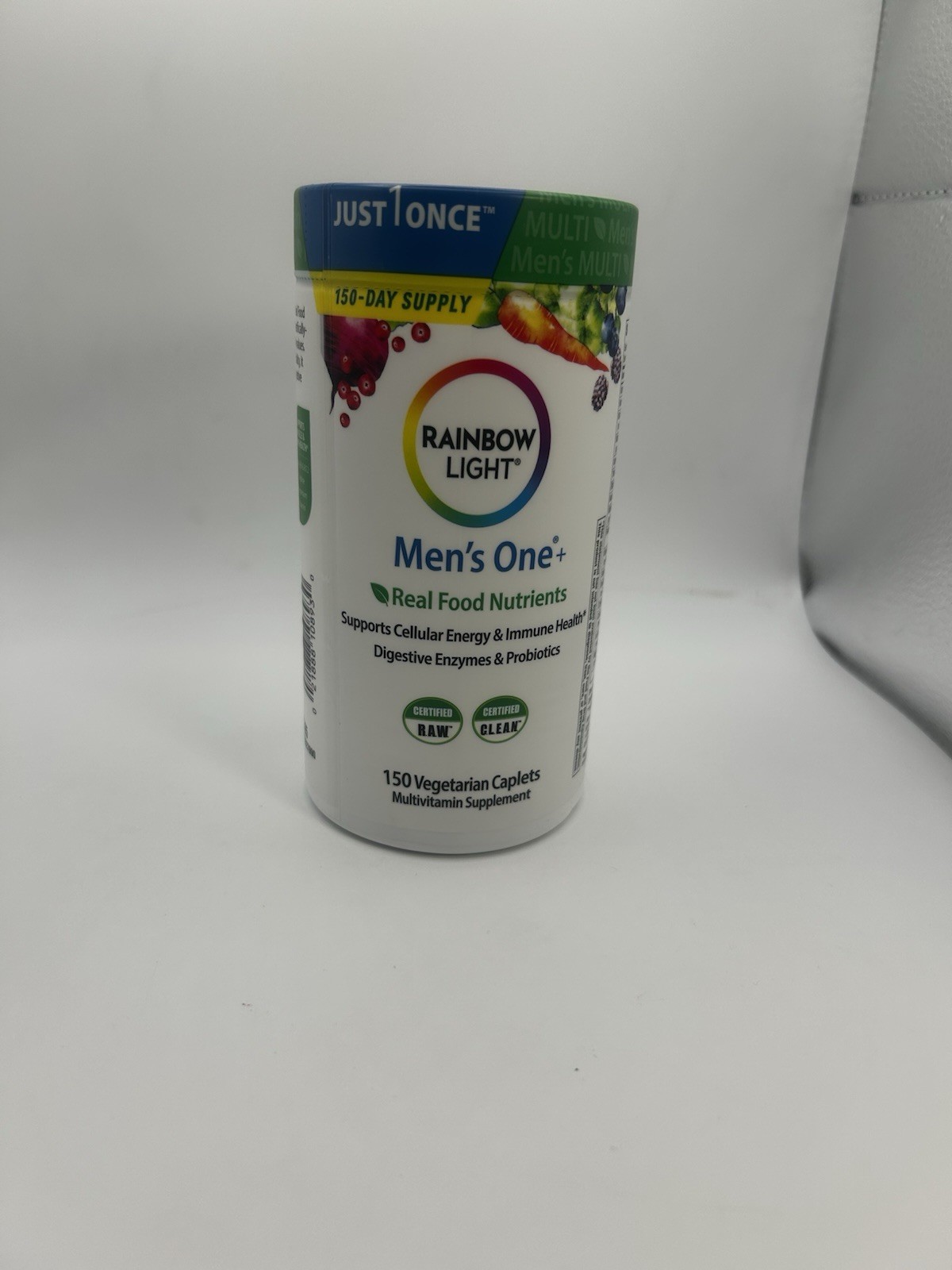 Rainbow Light Men’s One Multivitamin Tablets 150 Count Daily Dietary Supplement