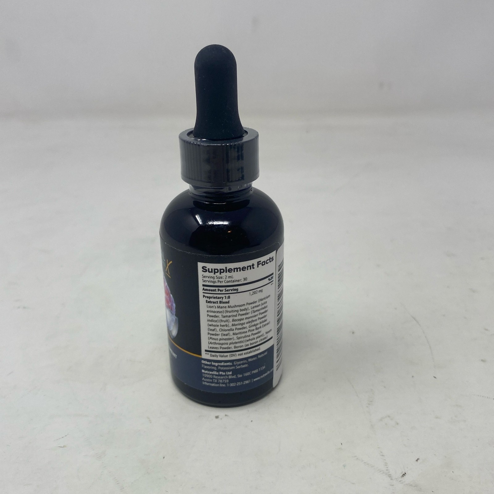 Pineal Guardian X Brain Support Drops, Black, 2 fl oz (60 mL)
