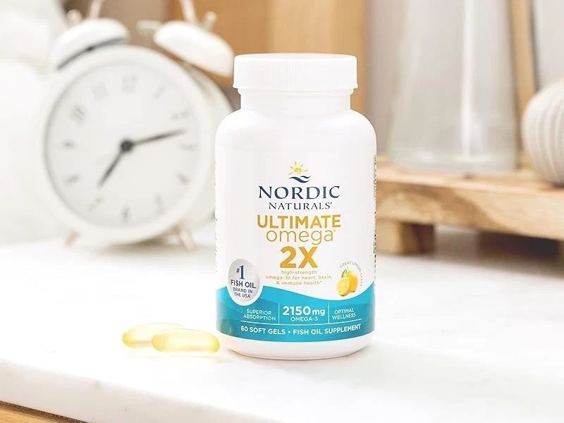 Nordic Naturals Ultimate Omega 2X 180 Softgels Extra Strength Fish Oil New