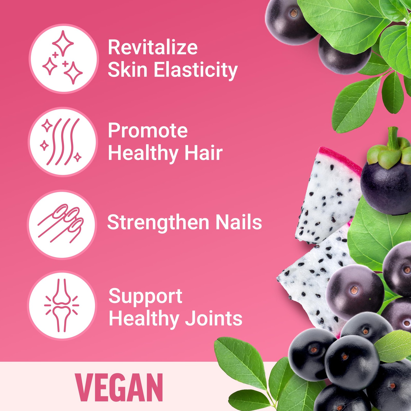 Force Factor Collagen Boosting Superfoods, Vegan 1 Pack, Tropical Fruit
