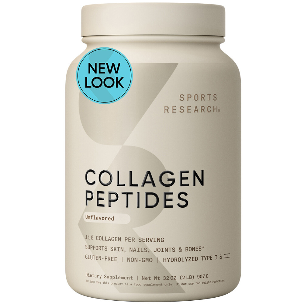 Collagen Peptides 32oz Unflavored 82srv Hydrolyzed for Skin Joints Nails