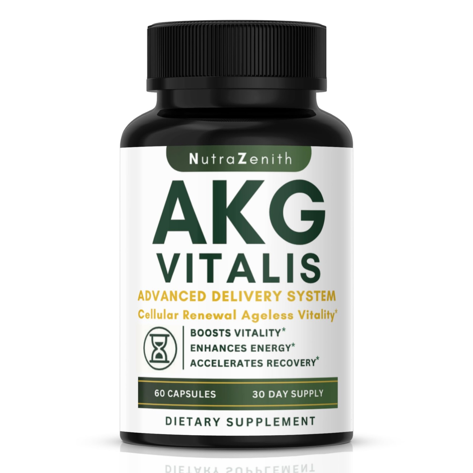 Arazo Nutrition Akg Anti-Aging Energy Boost Supplement Vitamin B6 Vitamin C