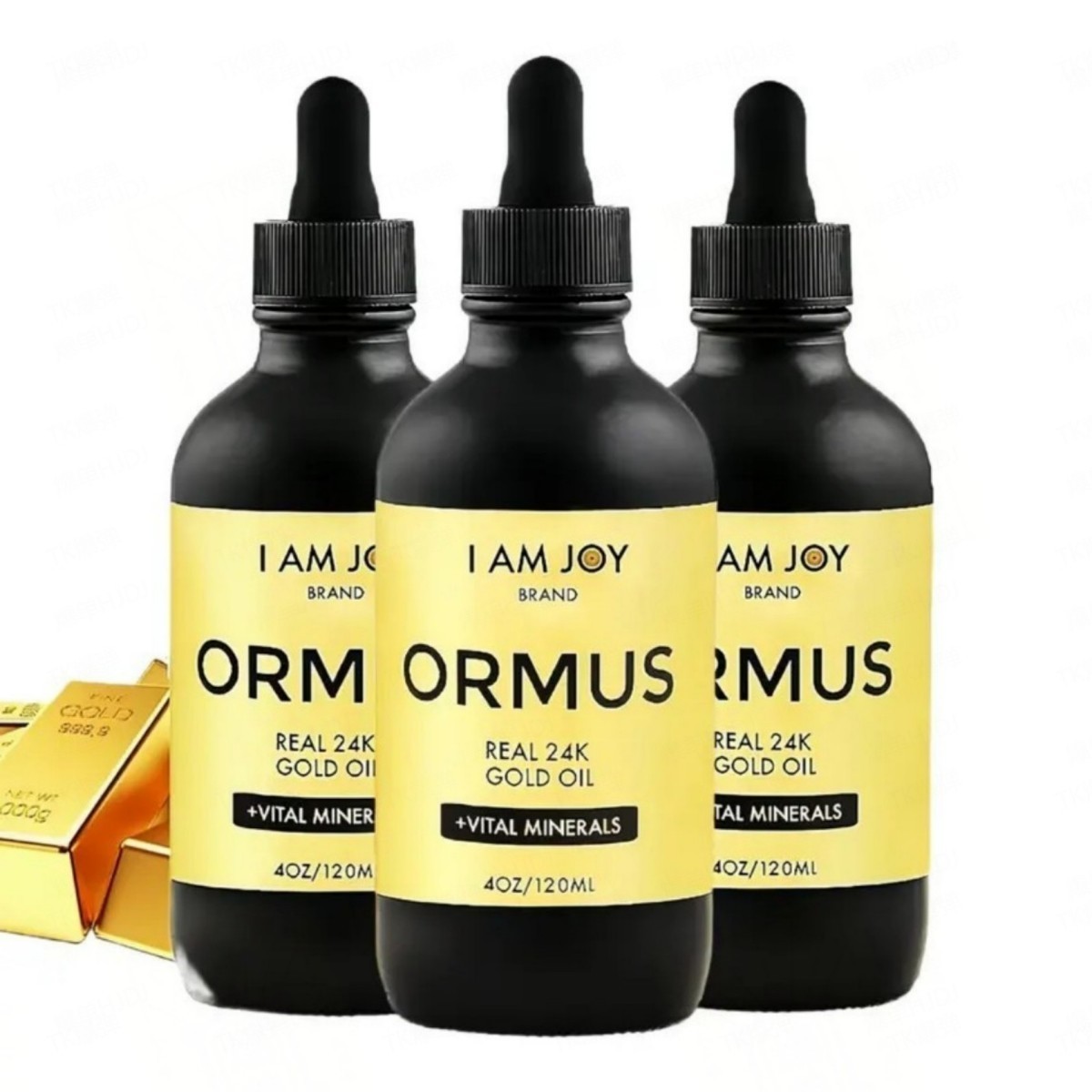 NEW LUXRY I Am Joy Ormus Gold Oil, DNA Repair & Pineal Gland Decalcification