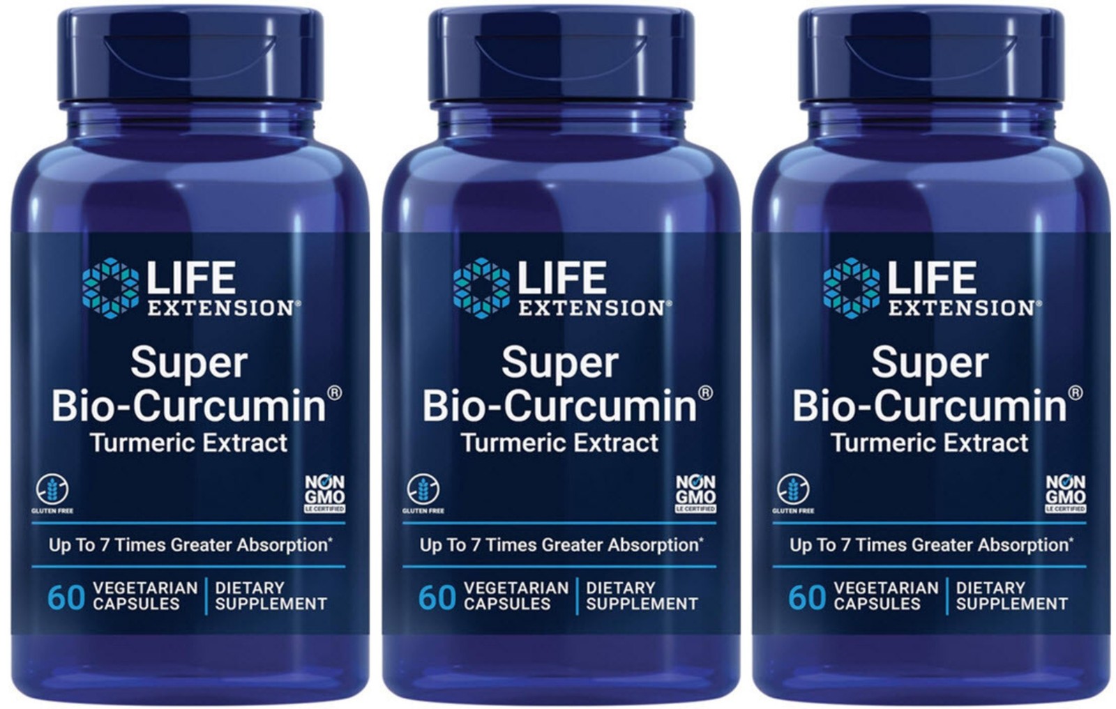 SUPER BIO- CURCUMIN TURMERIC EXTRACT JOINT HEALTH 400mg 180 Caps LIFE EXTENSION