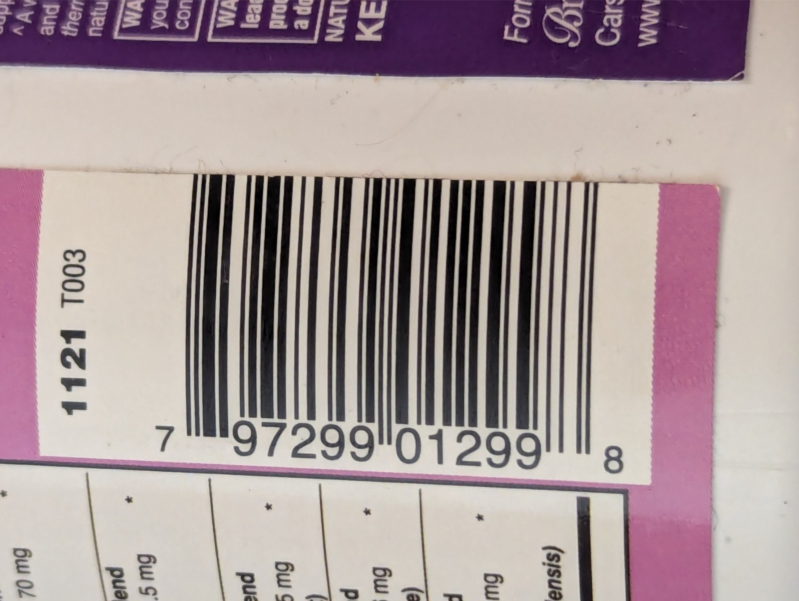 Bristol Farms One Daily Whole Food Multi Vitamin 60 tablets exp: 10/2025