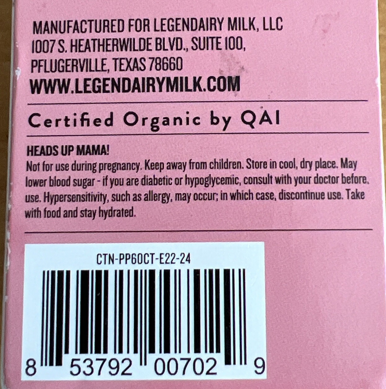 Legendairy Milk Pump Princess Lactation Supplement – 60ct -EXPIRES: 10/2025