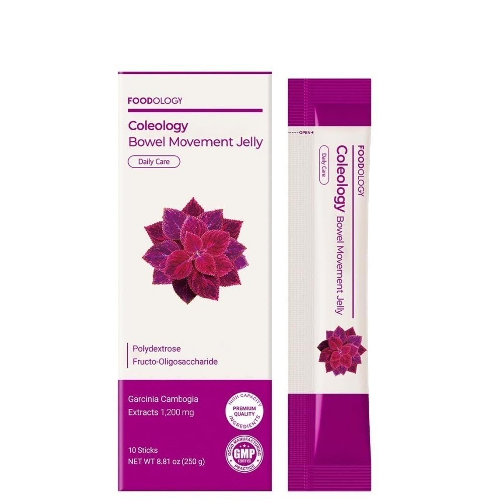 FOODOLOGY Coleology Bowel Movement Jelly – Garcinia Cambogia (HCA) Jelly Sticks