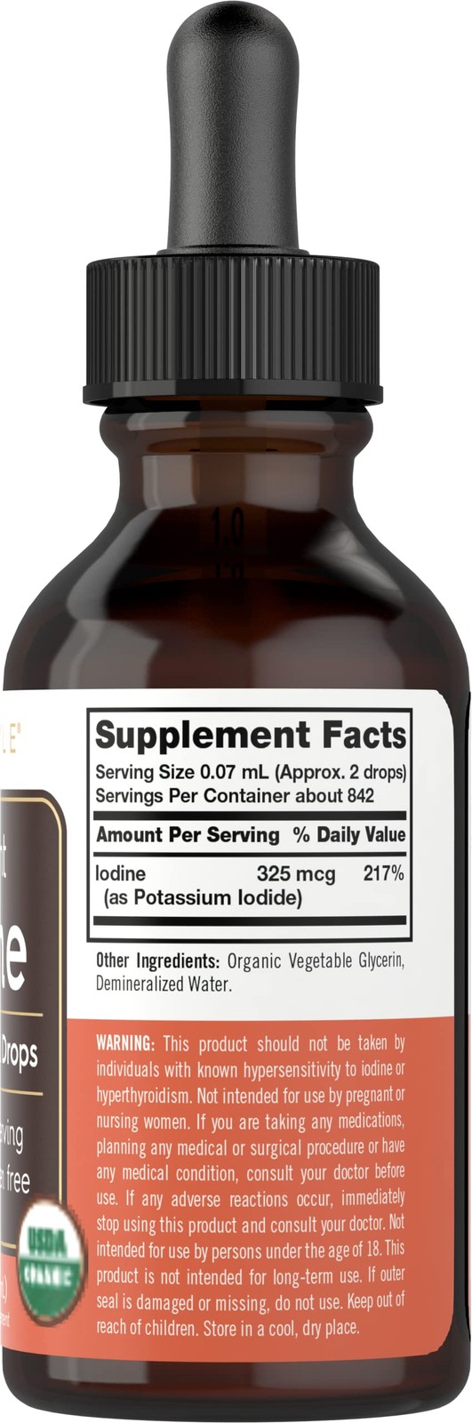 Carlyle Organic Nascent Iodine Liquid Drops | 2 fl oz | 2 Fl Oz (Pack of 1)