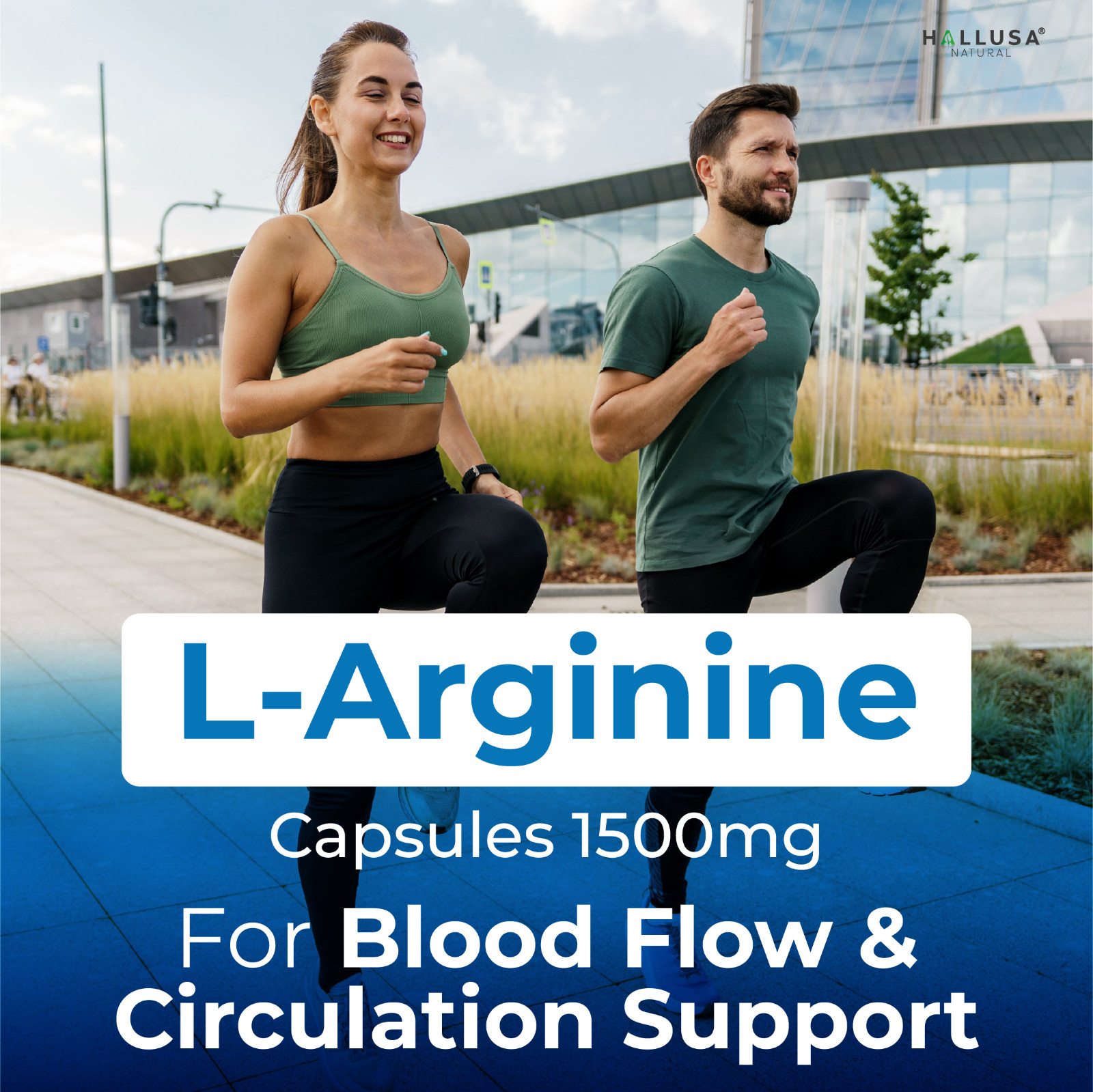 L- ARGININE – Muscle Support – Improves Blood Flow Better Erection – 60 Cap