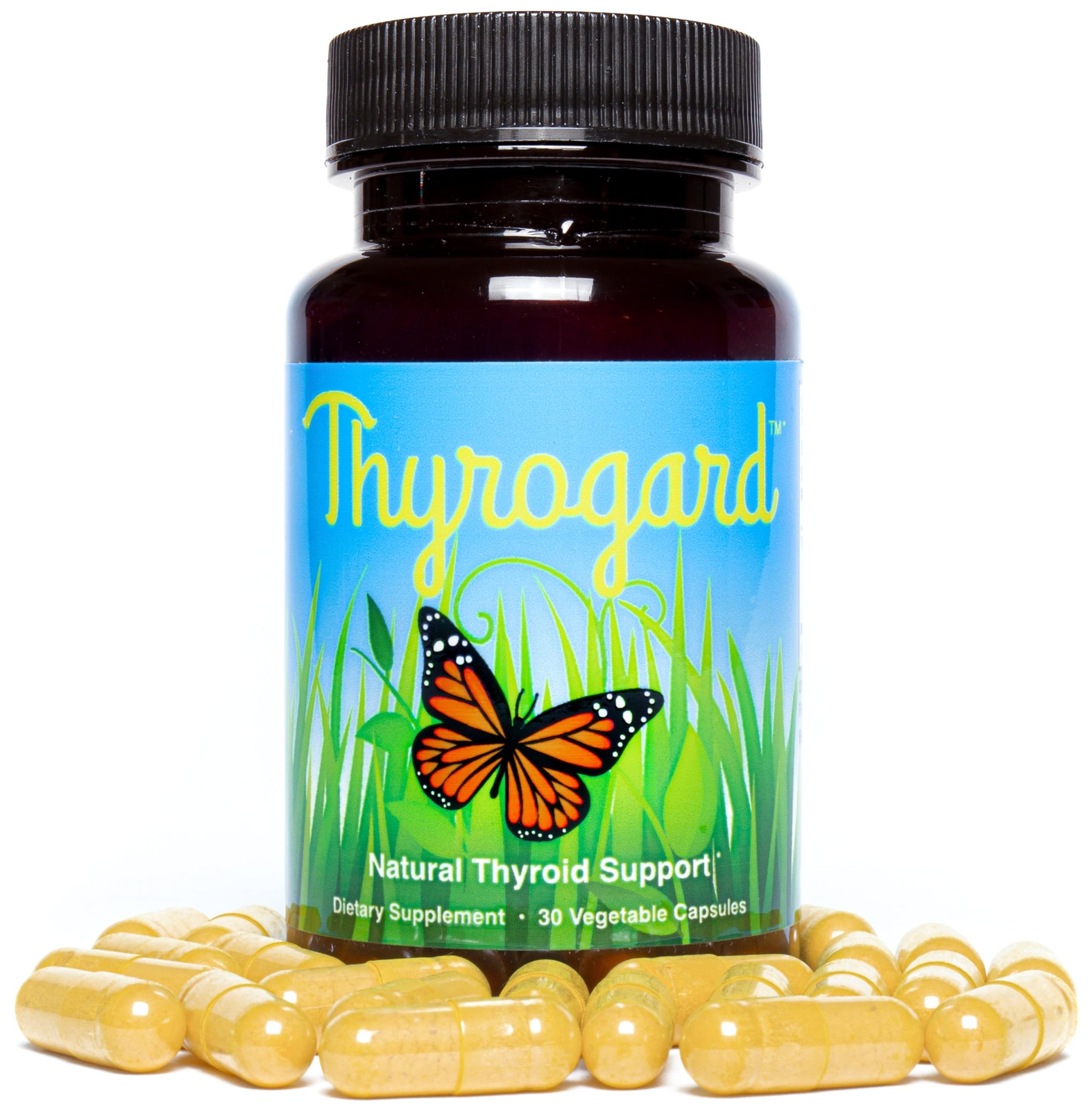 Thyrogard – Natural Thyroid Support Supplement – Non-GMO, Vegan, Gluten-Free