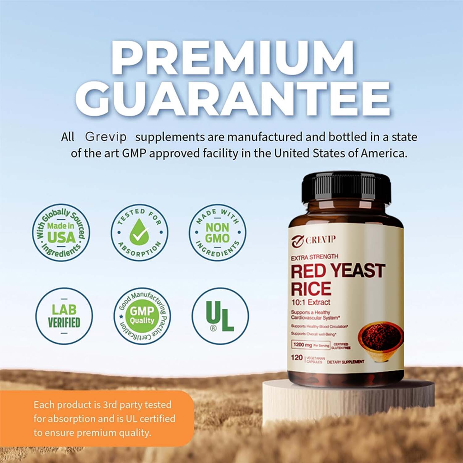 Red Yeast Rice – Cholesterol Health, Cardiovascular Circulation Lipid Lowering
