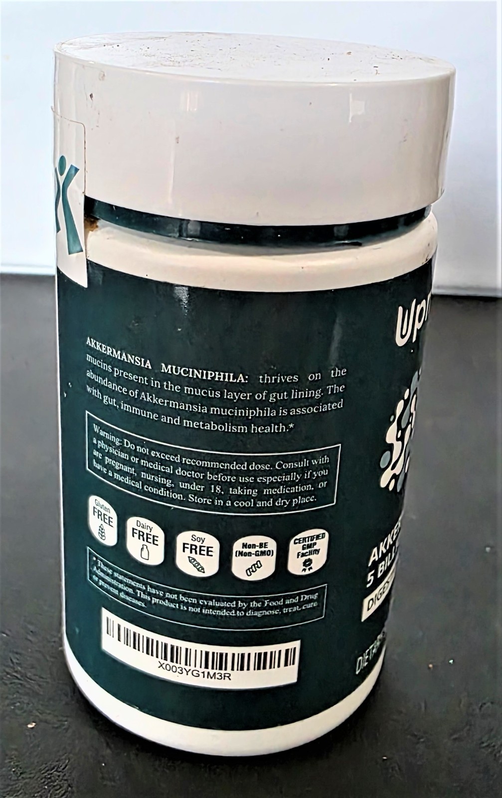 UpNourish Akkermansia Muciniphila for Digestive 60 Capsules Exp. 01-2026