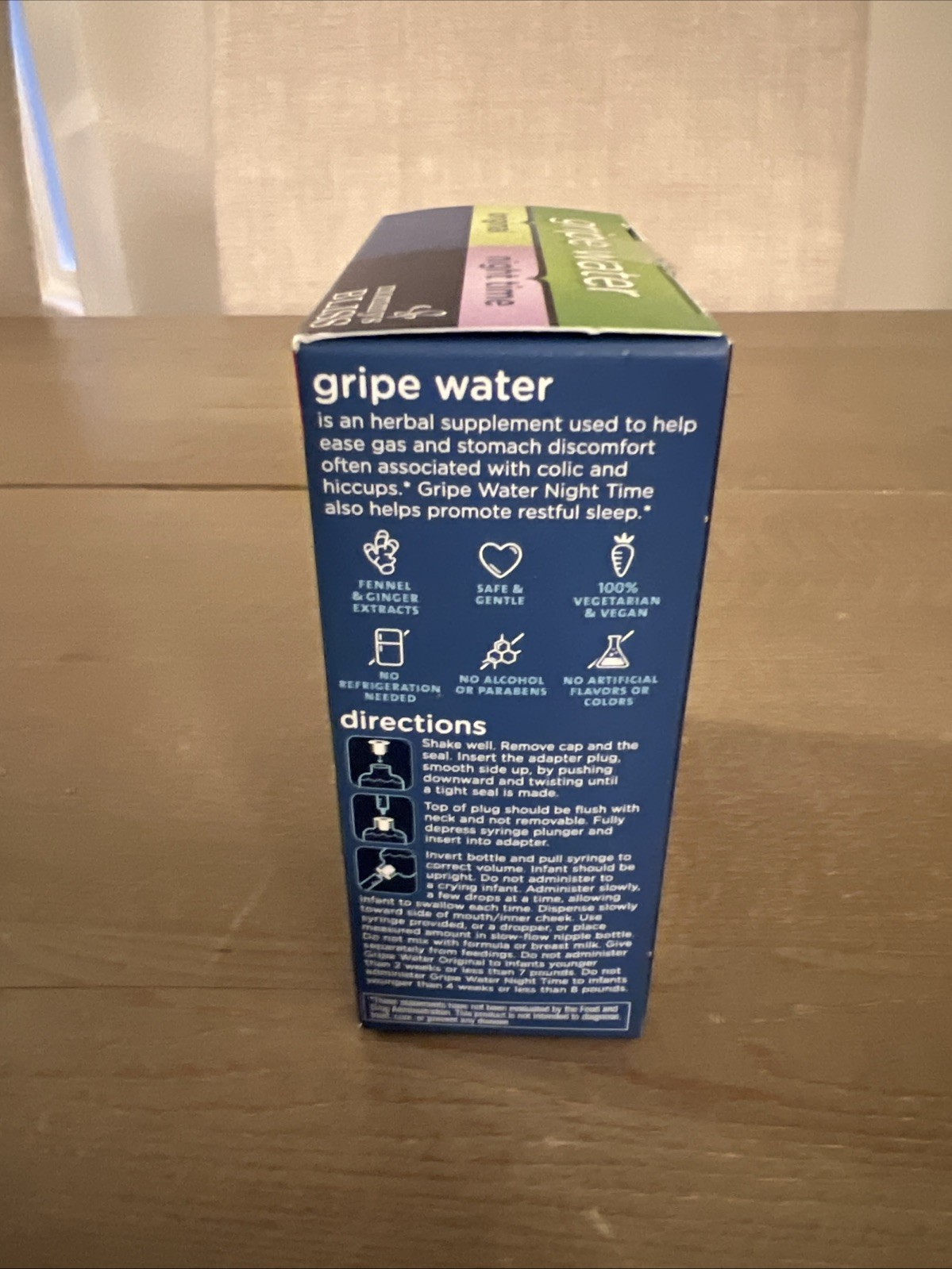 Mommy’s Bliss Gripe Water Day + Night Combo Pack Exp. 01/2026