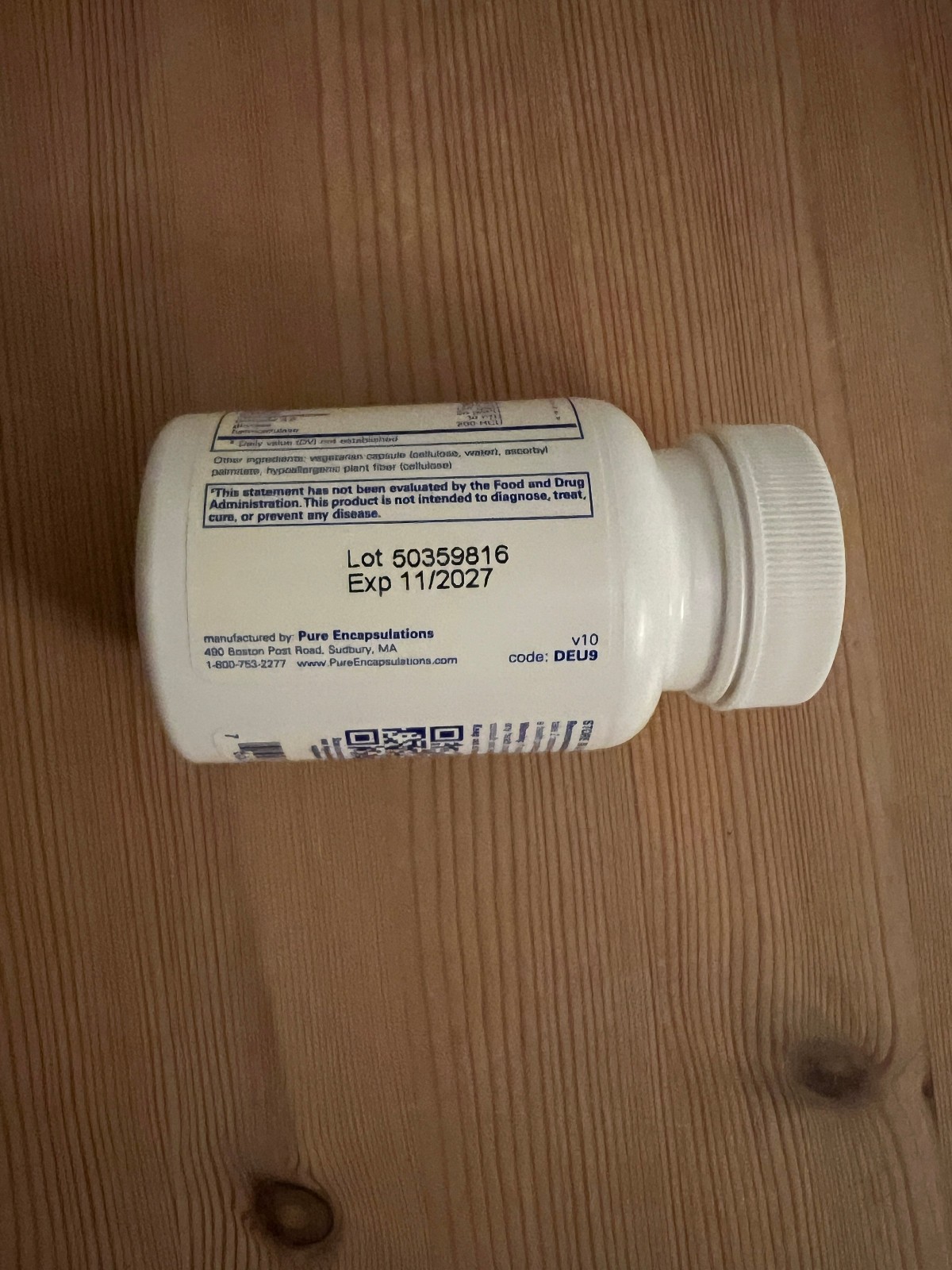 Pure Encapsulations Digestive Enzymes Ultra 90 Capsules, Brand New Sealed